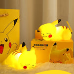 Pikachu Action Figure Night Light Anime Cute Lamp(SET OF 4)