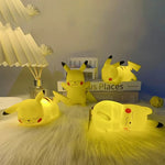 Pikachu Action Figure Night Light Anime Cute Lamp(SET OF 4)