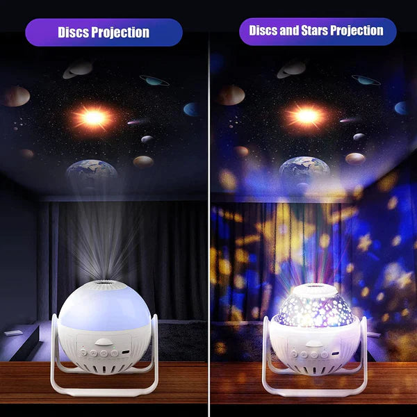 12 in 1 Night Light Galaxy Projector Starry Sky 360° Rotate