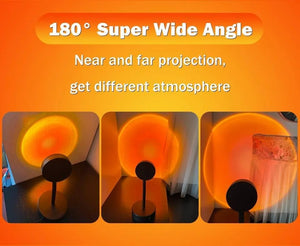 Sunset Projection Lamp Rainbow Night Light