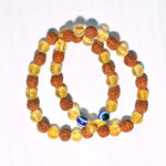 Buy 1 Get 1 Free | Rudraksha & Citrine Bracelet