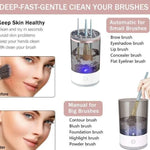 Make Up Brush Cleaner,Electric Brush Cleaner, USB Rechargeable Automatic Deep Cosmetic Cleaning Device