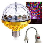 Rotating Magic Ball Light with Lamp Holder Set