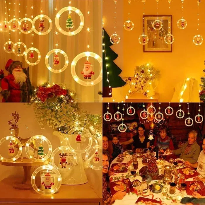 🎅Christmas Decor Ring Lights(Pack of 10 Lights)