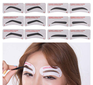 Eyebrows Stencils(PACK OF 10)